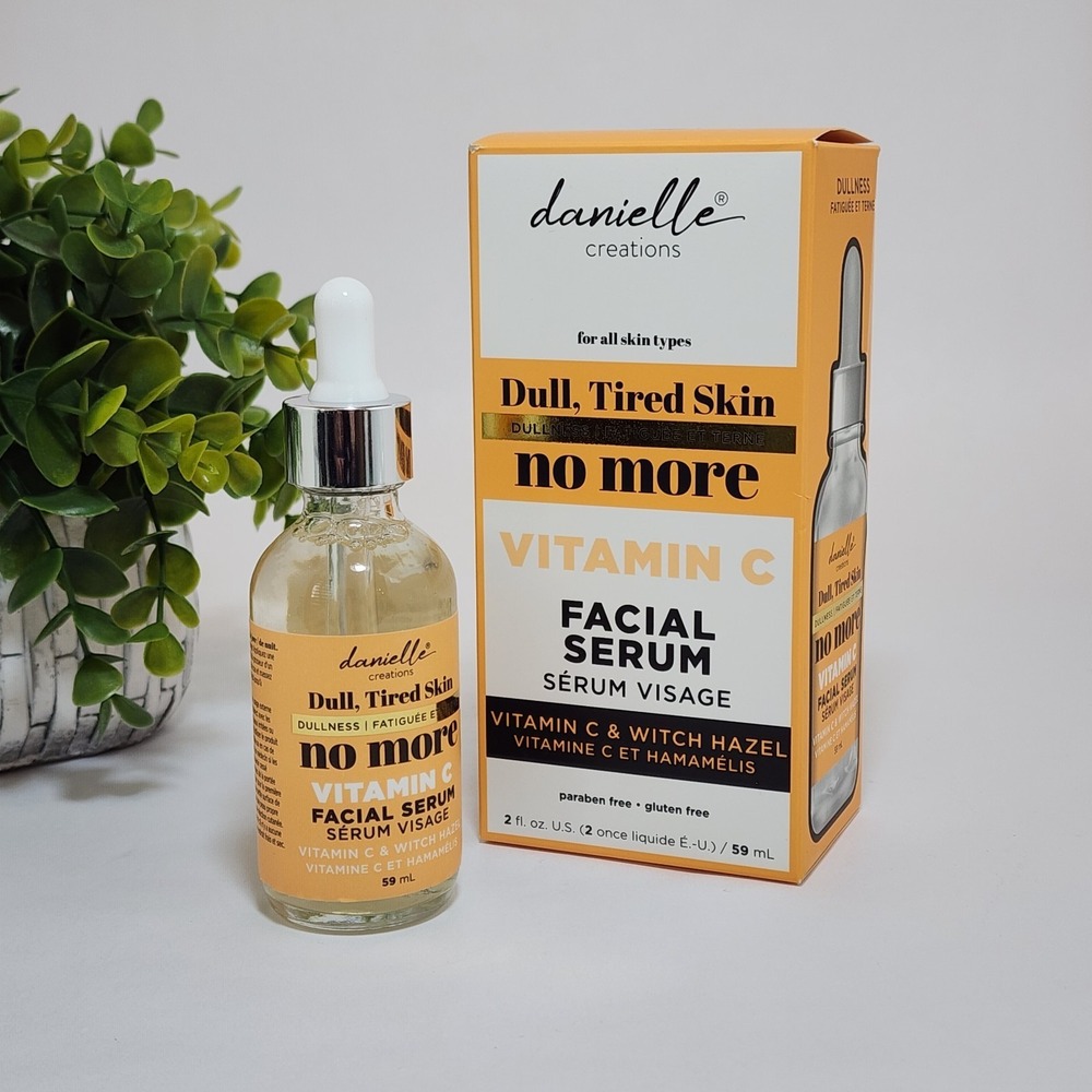 Danielle Creations Vitamin C Facial Serum Witch Hazel Dull, Tired Skin No More